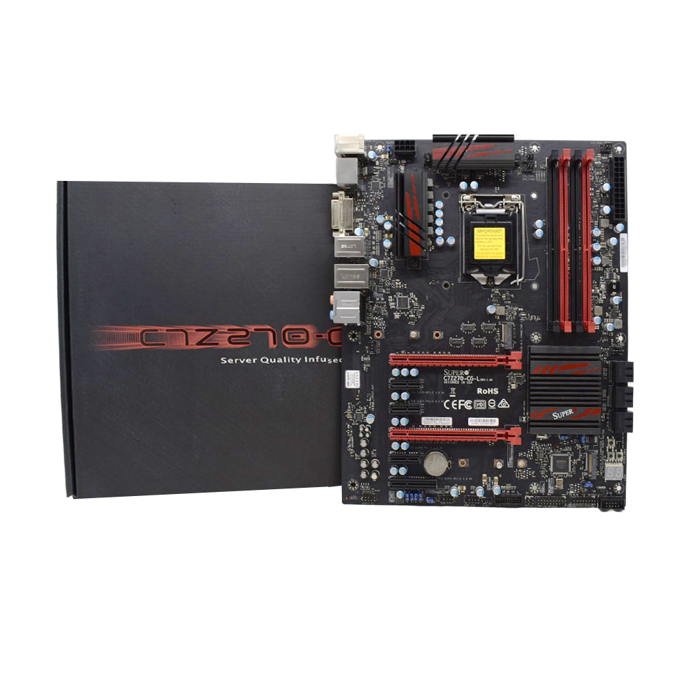 Intel Cpu Core I7 - ซุปเปอร์ไมโคร แบรนด์ใหม่ C7Z270-CG-L Z270 LGA 1151