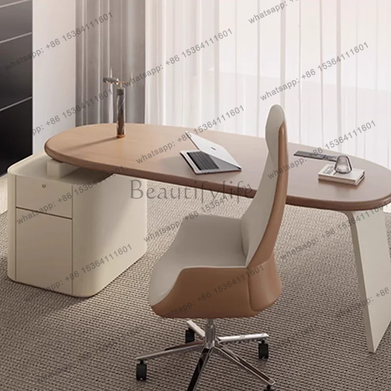 Desk Setup Pc - โต๊ะโน้ตบุ๊ก LD สำหรับห้องนอน ตู้เก็บเอกสาร ลิ้นชัก โต๊ะคอมพิวเตอร์
