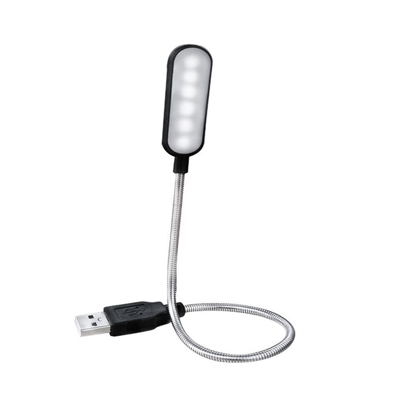 MINI 4 LED โคมไฟหนังสือแบบพกพา - Desk Setup Maker บทวิจารณ์และราคา