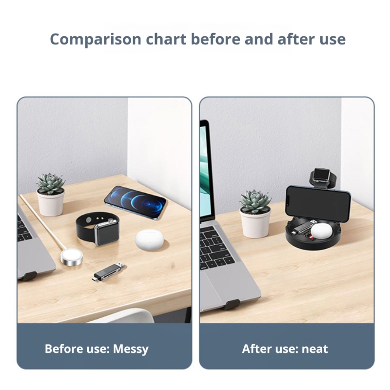 แท่นชาร์จสำหรับสมาร์ทวอทช์และอ - Desk Setup Reference บทวิจารณ์และราคา
