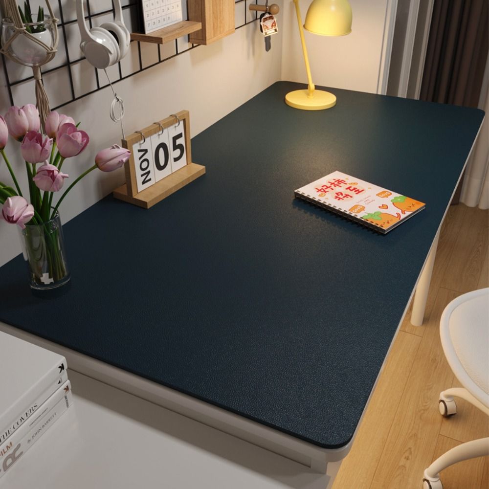 แผ่นรองโต๊ะนักเรียนแบบเรียบง่า - Yellow Desk Setup บทวิจารณ์และราคา