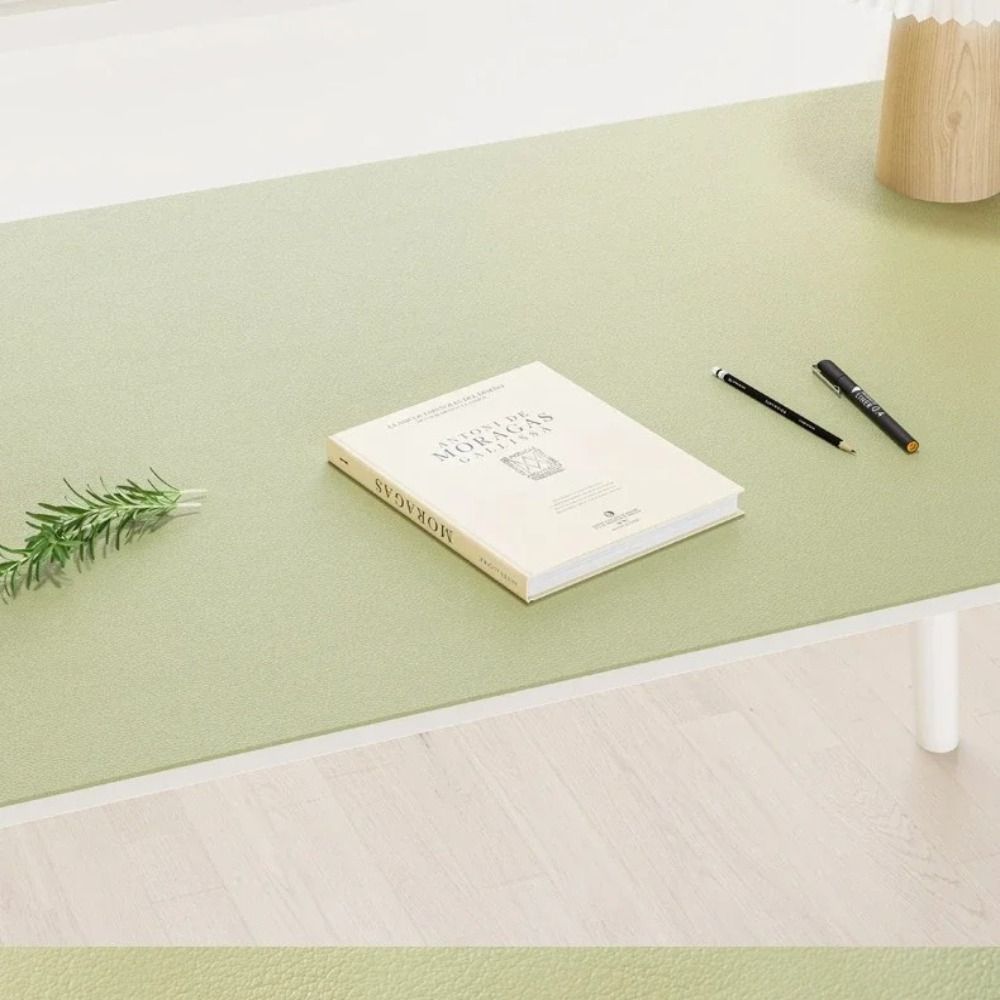 แผ่นรองโต๊ะนักเรียนแบบเรียบง่า - Yellow Desk Setup บทวิจารณ์และราคา