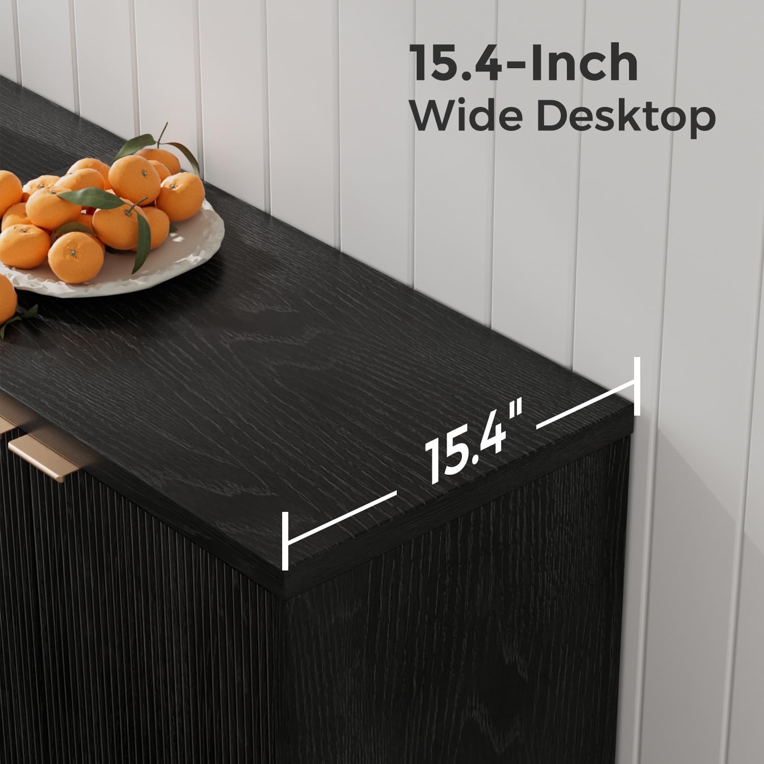 ตู้บุฟเฟ่ต์ลายลูกฟูกพร้อมที่เก - Desk Setup Shelves บทวิจารณ์และราคา