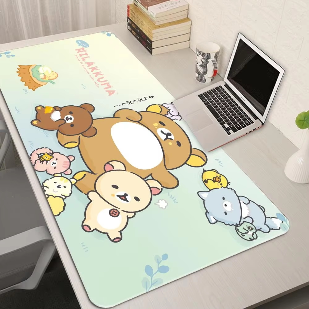 แผ่นรองเมาส์การ์ตูนสีชมพูขนาด  - Yellow Desk Setup บทวิจารณ์และราคา