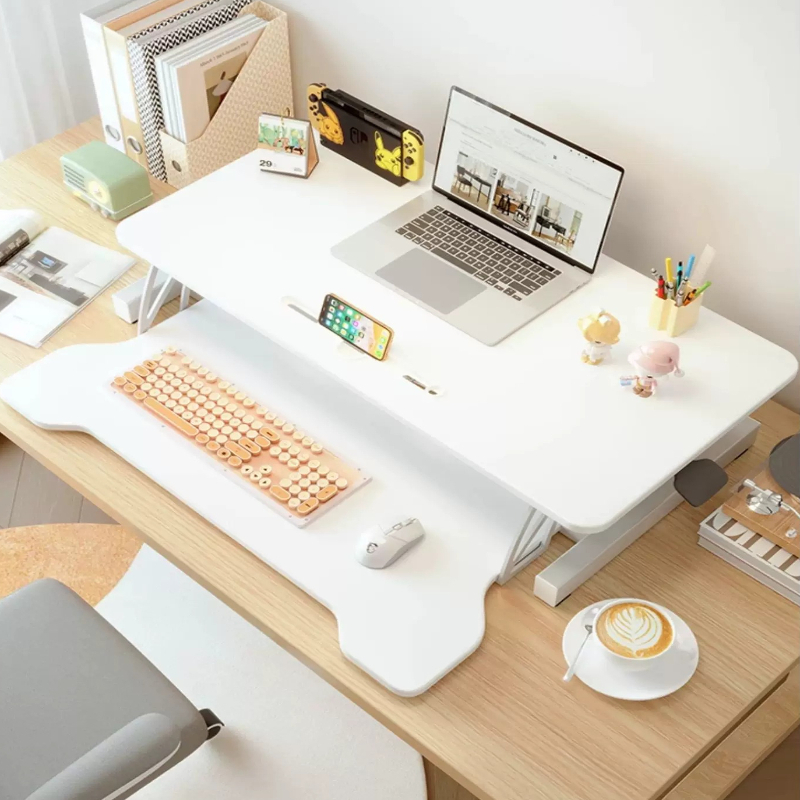 โต๊ะทำงานแบบยืน ปรับความสูงได้ - Desk Setup Pc บทวิจารณ์และราคา