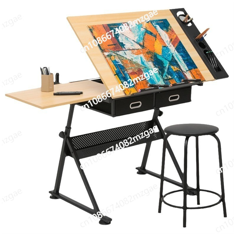 โต๊ะวาดเขียนปรับระดับความสูงได - Desk Setup Pc บทวิจารณ์และราคา