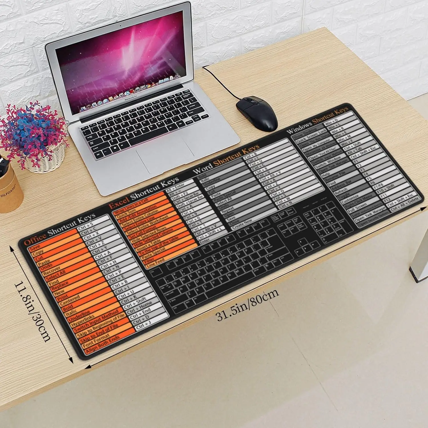 แผ่นรองเมาส์ขนาดใหญ่กันลื่น ดี - Desk Setup Reference บทวิจารณ์และราคา