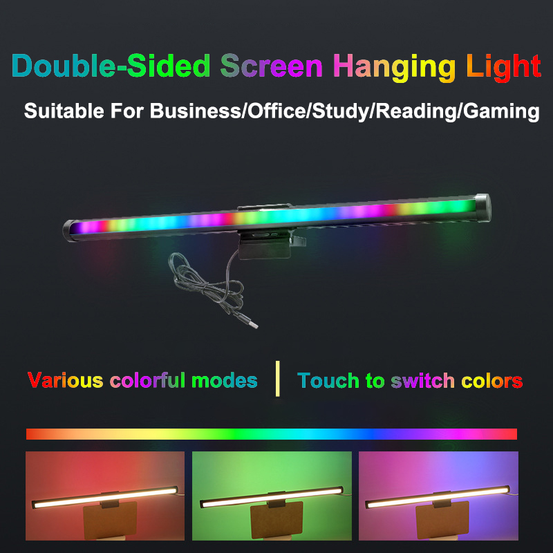 โคมไฟตั้งโต๊ะ RGB ขนาด 40 ซม.  - Yellow Desk Setup บทวิจารณ์และราคา