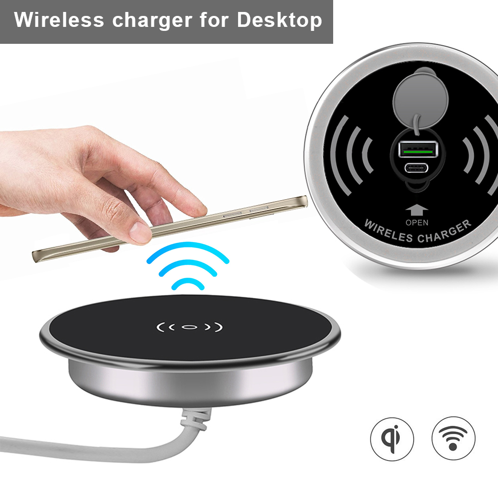 แท่นชาร์จไร้สายแบบฝังในโต๊ะ 15 - Xiaomi Desk Setup บทวิจารณ์และราคา