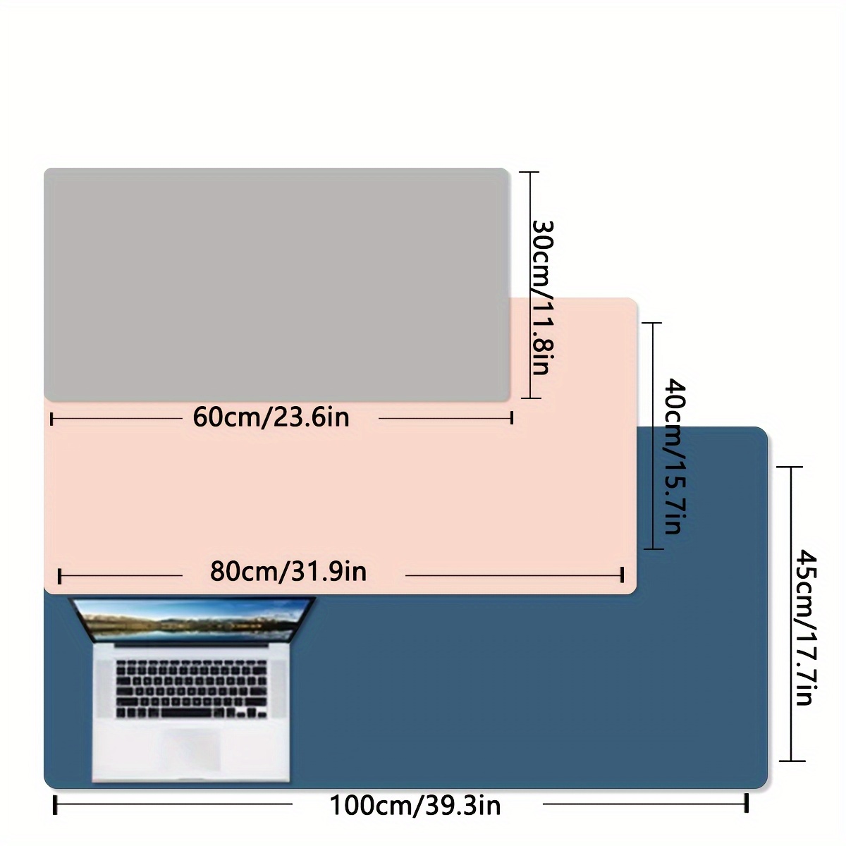 แผ่นรองโต๊ะหนังเทียมกันน้ำขนาด - Yellow Desk Setup บทวิจารณ์และราคา