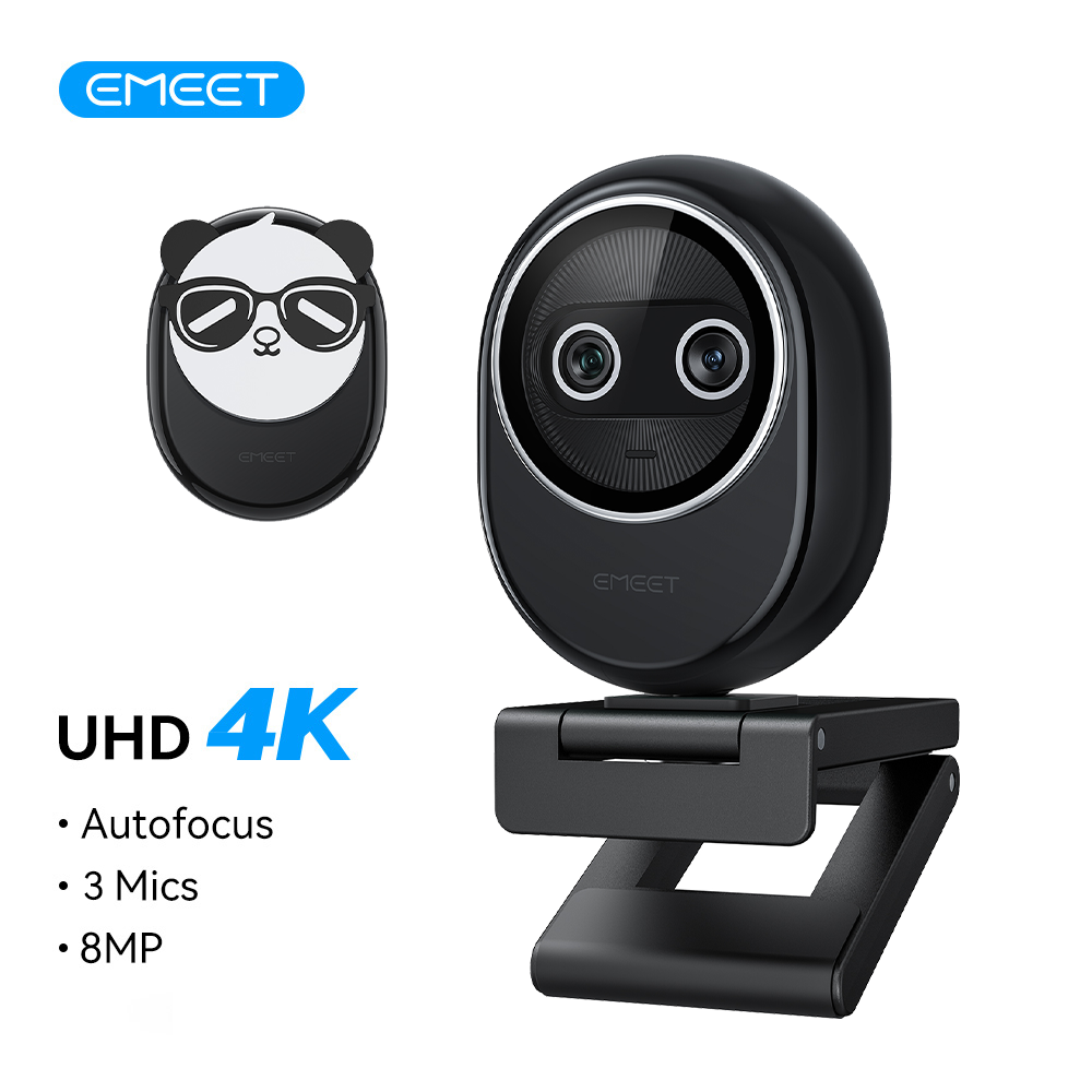 เว็บแคม 4K EMEET กล้องคู่ กล้อ - Desk Setup Streaming บทวิจารณ์และราคา
