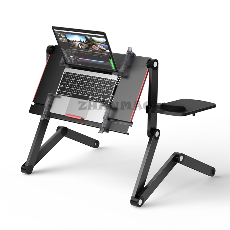 นอนเรียบบนเตียง, โต๊ะแล็ปท็อป, - Desk Setup Pc บทวิจารณ์และราคา